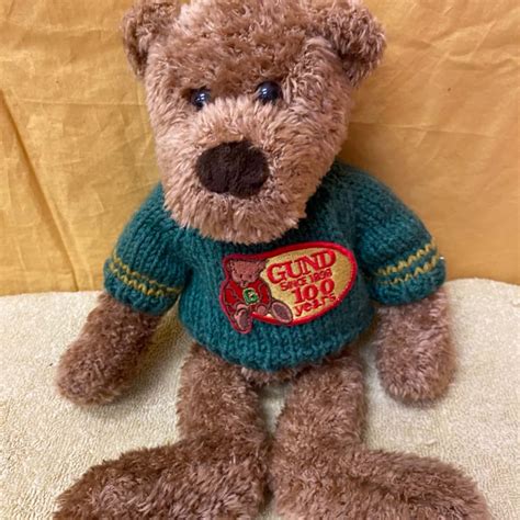 gund 100th anniversary teddy bear.